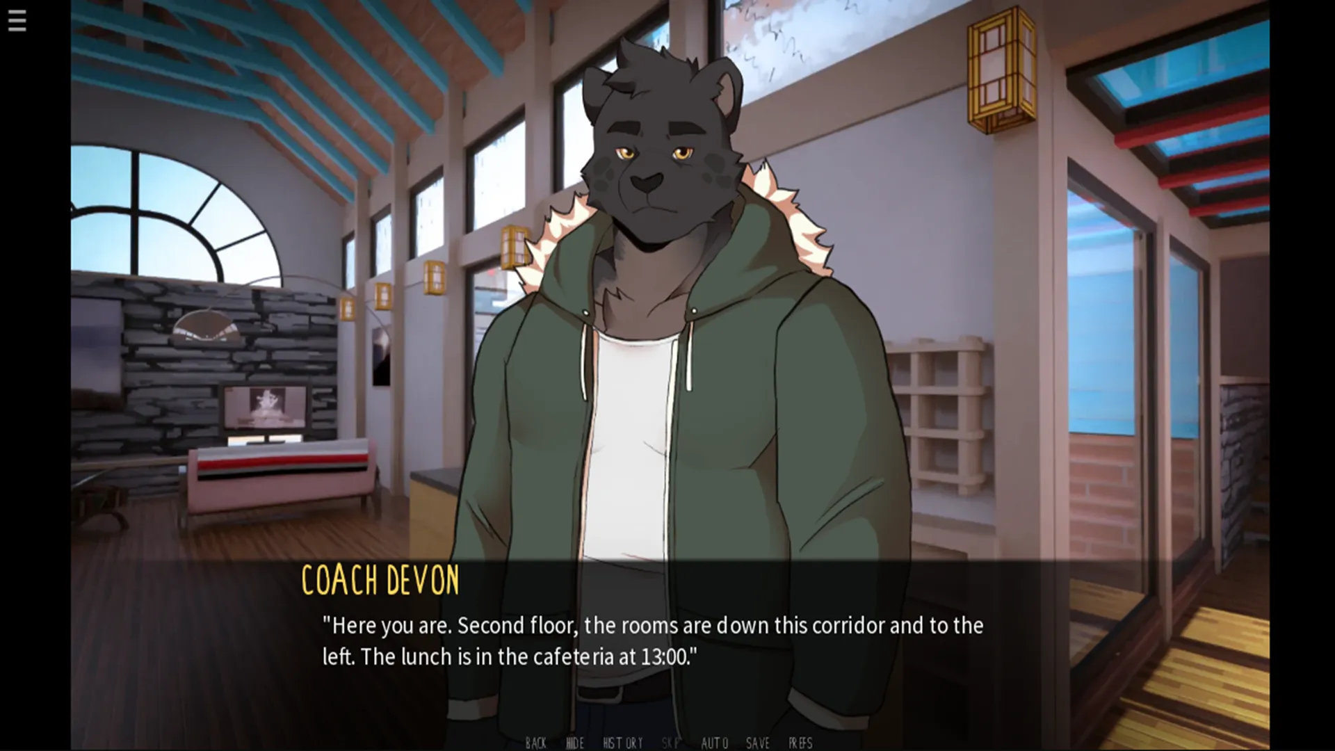 dialogue in Dawn Chorus game